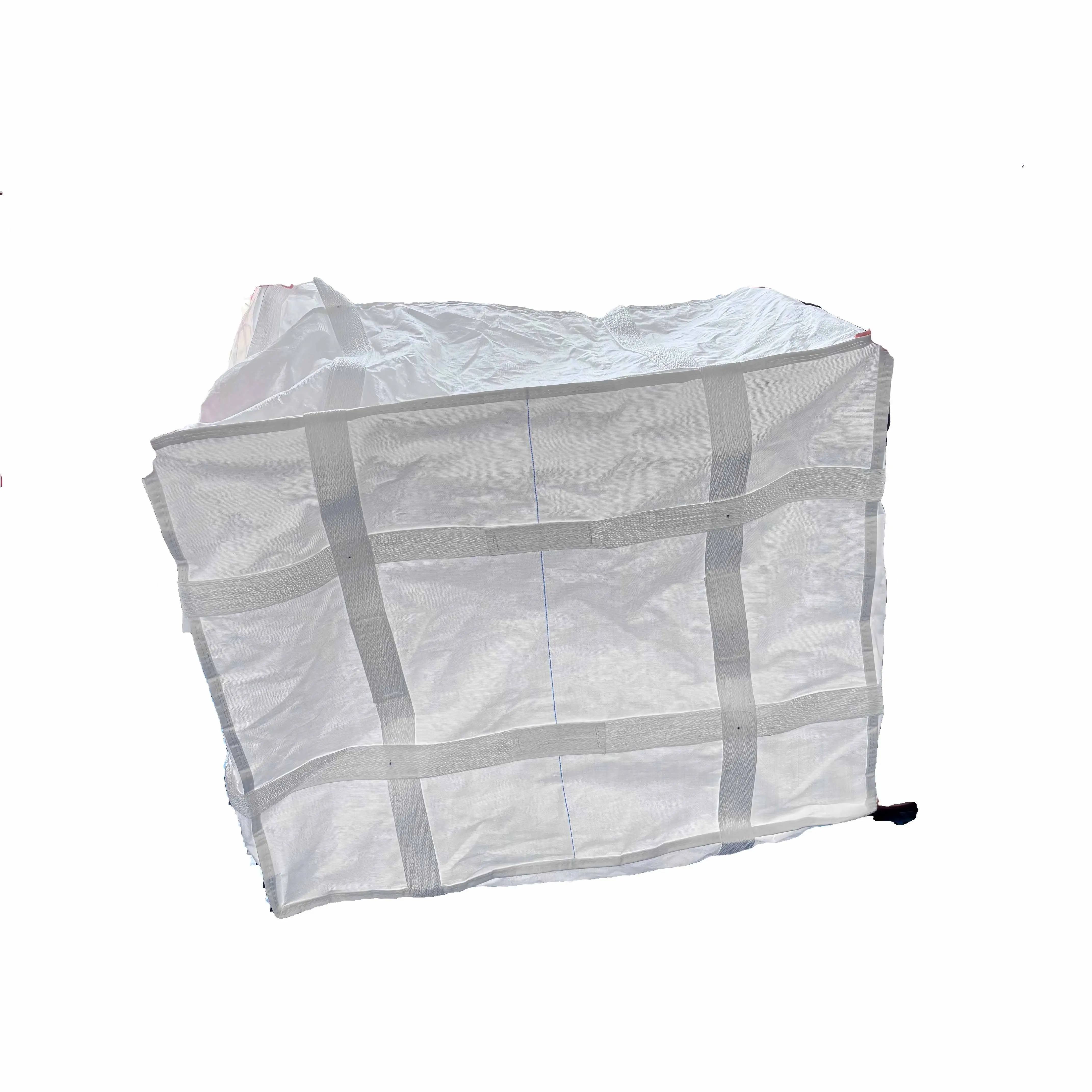ODM 2 Ton Cement FIBC Bags with Inner Liner,Open Top & Cross Bottom, Moisture Proof Leak Resistant Bulk Bags for Packing Cement Sacks Pricelist, Companies