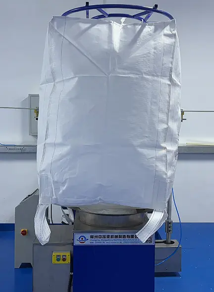 FIBC production process — tall view of ZS bulk bag manufacturing
