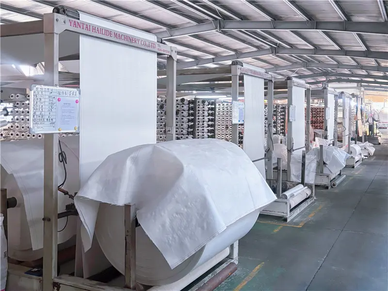 Webbing and Loops Weaving Area