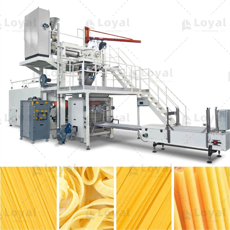 1000 Linha de Produção de Macarrão Longo em Kg/Hora com Embalagem Equipamento de Processamento de Macarrão Seco