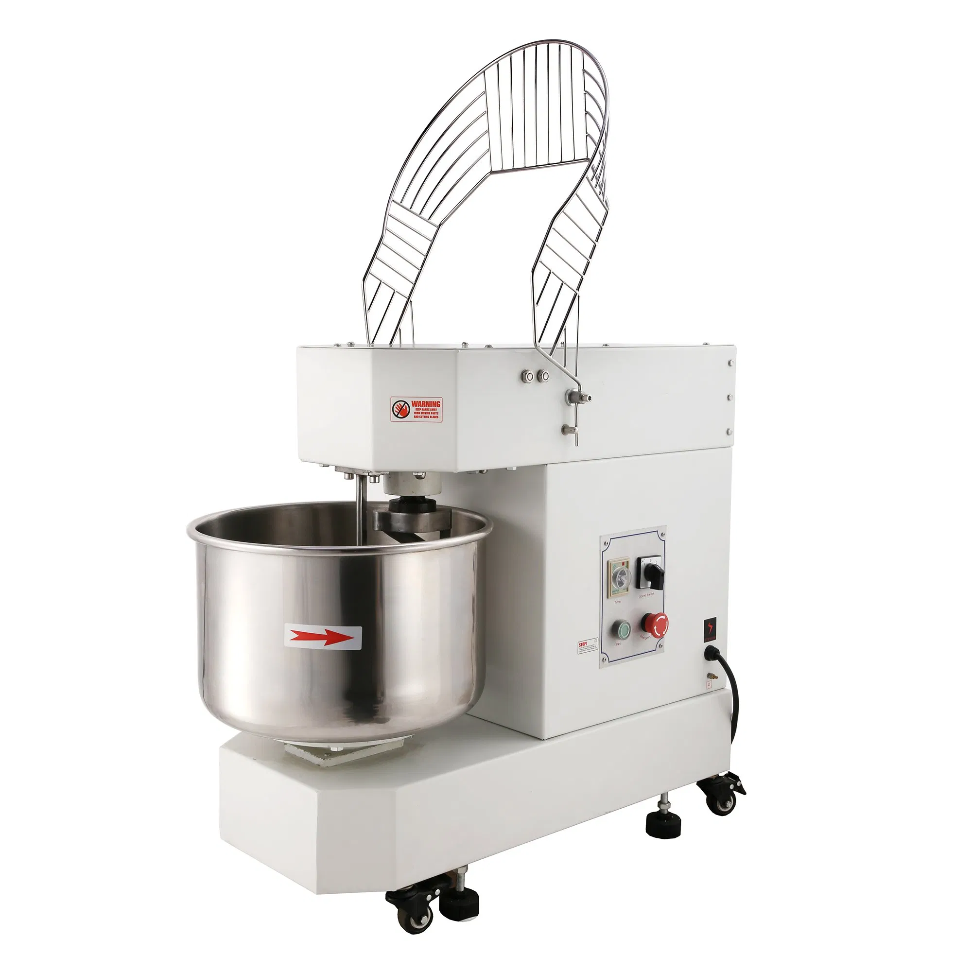 Equipamento de Padaria Misturador de Massa 12kg Farinha Misturador Espiral Elétrico de Massa 30L Máquina de Sovar Massa para Pizza Máquina de Fazer Pão Eletrodomésticos de Cozinha