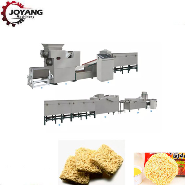Linha de Produção de Mini Macarrão Instantâneo em Forma Redonda Frito
