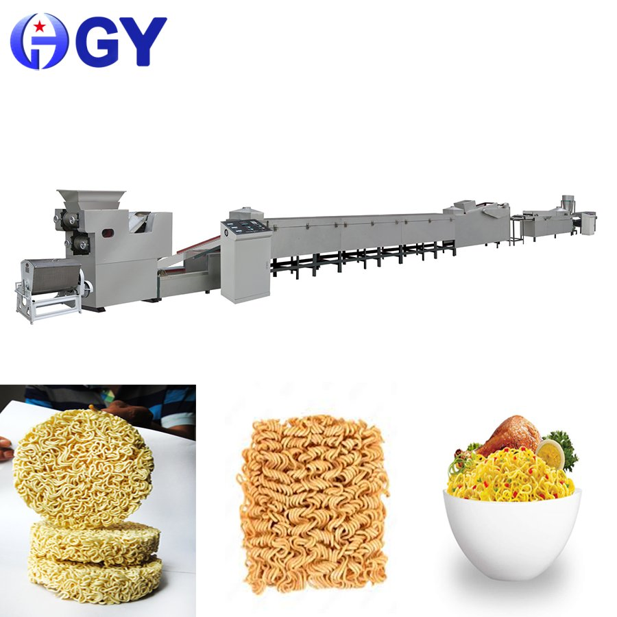 11000 Pacotes de Pequena Linha de Produção de Macarrão Instantâneo Jinan Fabricantes Exportar Máquina de Macarrão Instantâneo Frito Corrugado