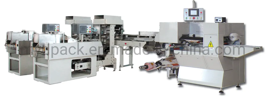 Máquina de Embalagem de Macarrão Instantâneo, Noodles, Macarrão, Pesagem e Embalagem, Equipamento de Embalagem, Máquina de Envoltório com Um Pesador