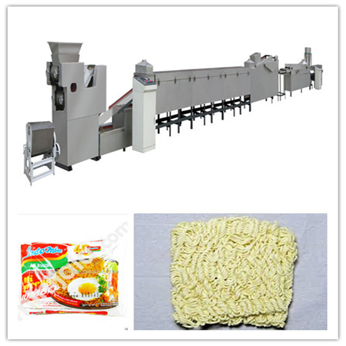 Equipamento para Fabricação de Macarrão Frito/Não Frito - Linha Completa de Macarrão Instantâneo em Saco de Barril