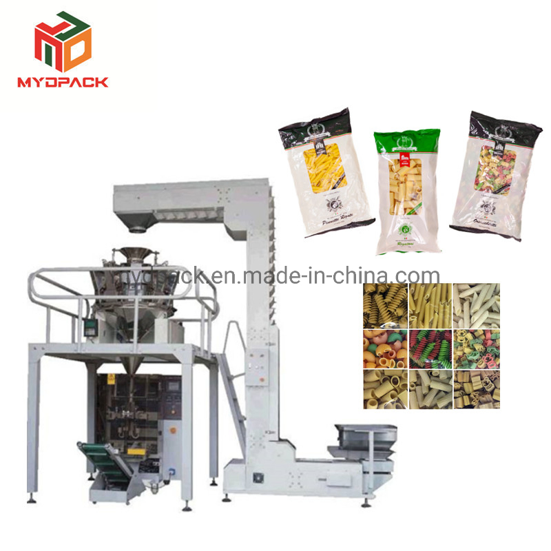 Máquina de Embalagem e Enchimento Automático Vertical de Grãos de Alimentos, Arroz, Sal, Massa, Macarrão em Sacos Plásticos (2022 Nova)