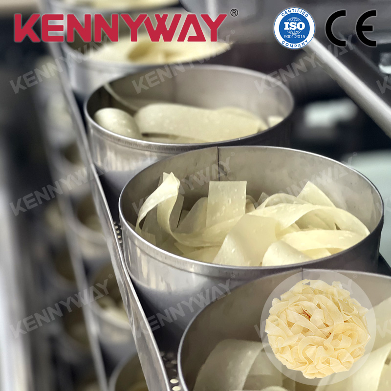 Linha de Produção de Noodles Micro Puffados Avançados para Processamento de Alimentos Não Fritos
