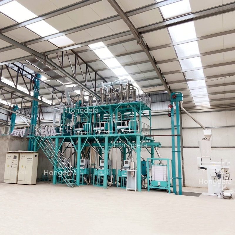 Preço Direto de Fábrica 30t/Day Planta de Moinho de Farinha Automático para Farinha de Uso Geral