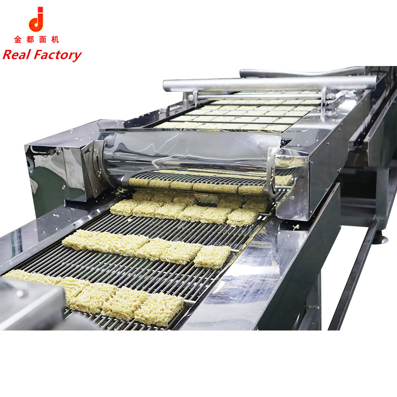 Máquina Automática de Fazer Noodles Instantâneos / Fabricante de Noodles Coreanos Ramen / Noodles Instantâneos