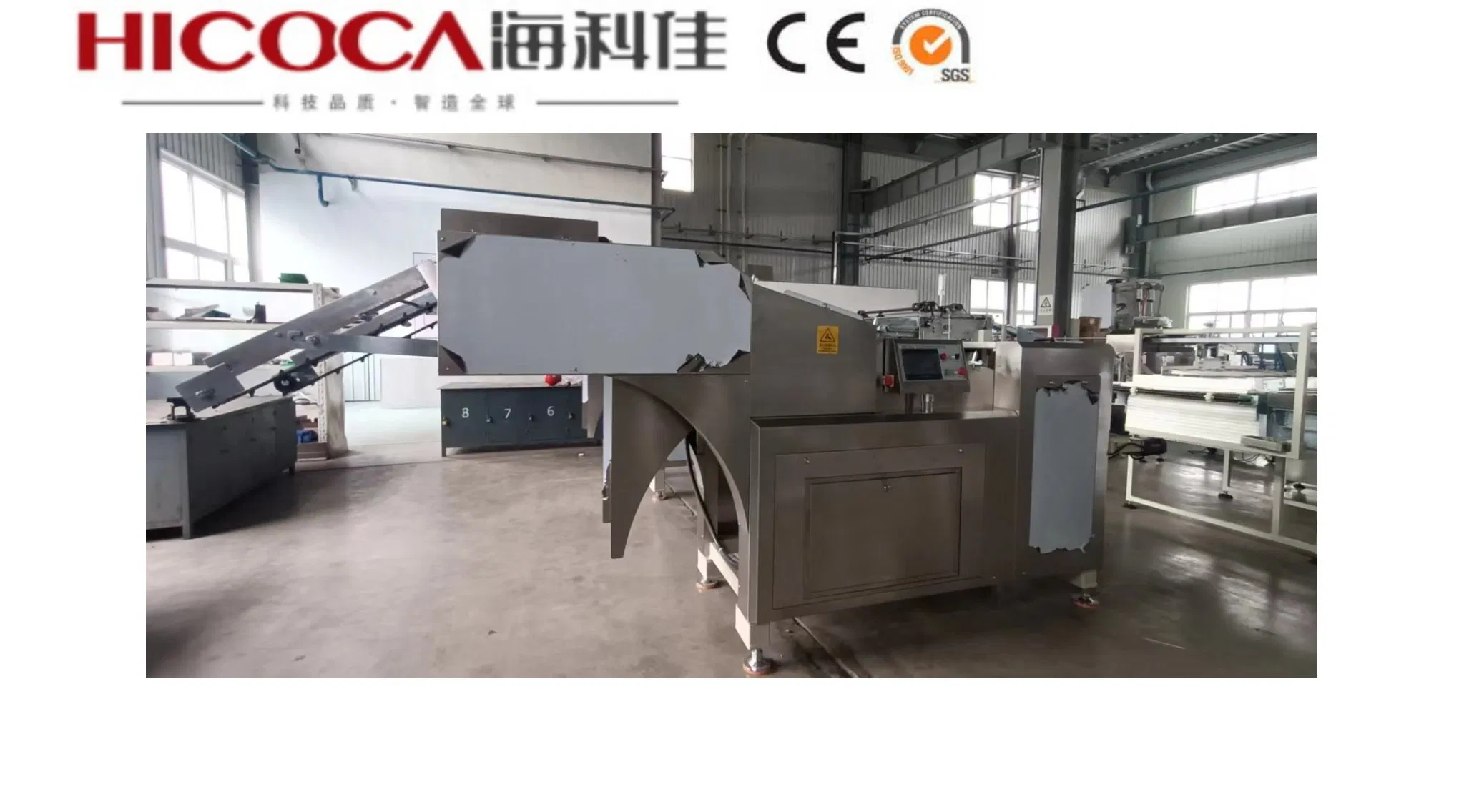 Máquina de Cortar Macarrão Longo de Arroz Seco de Camada Única Inteligente de Alta Capacidade