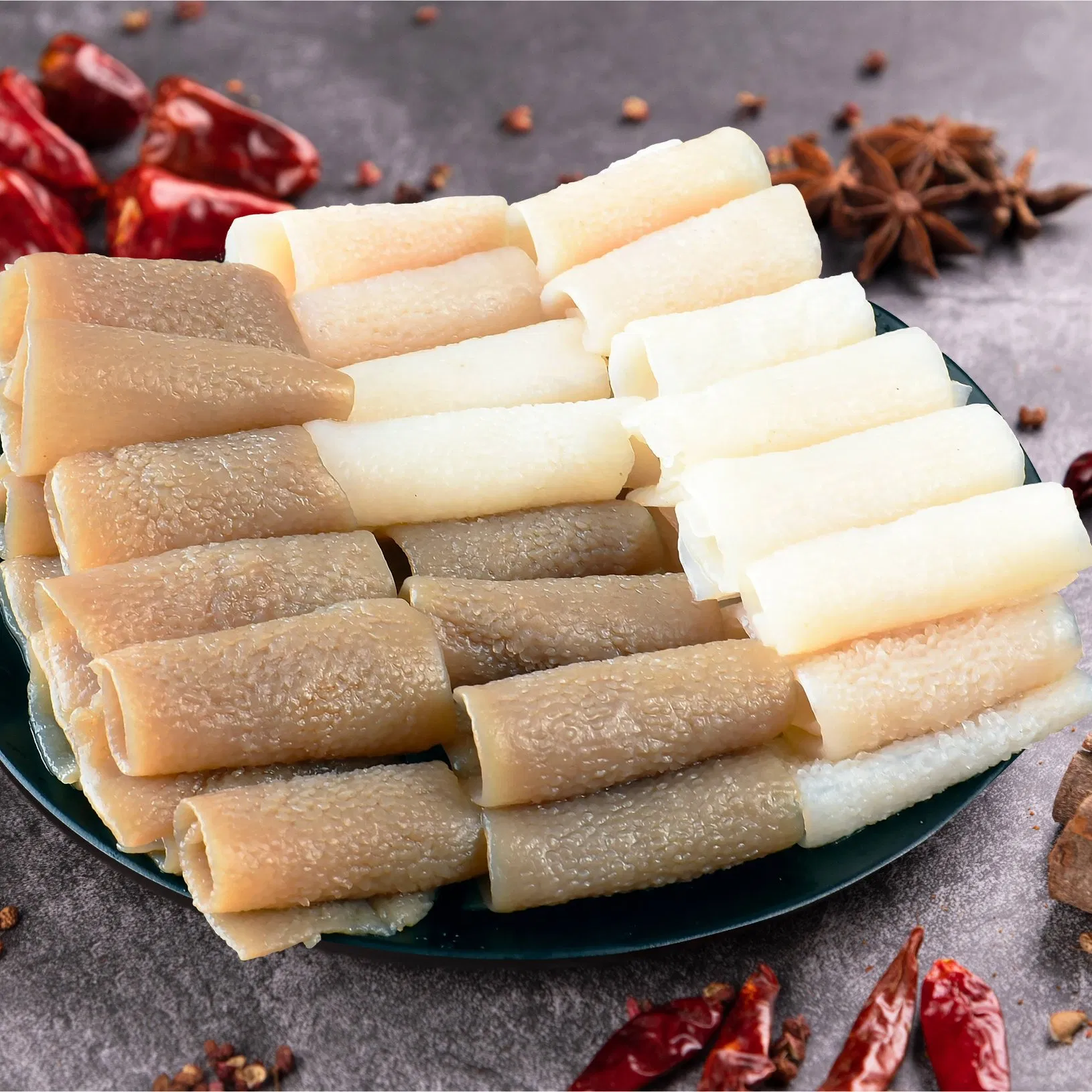 Continuous Water-Poached and Steamed Lotus Root Machine
