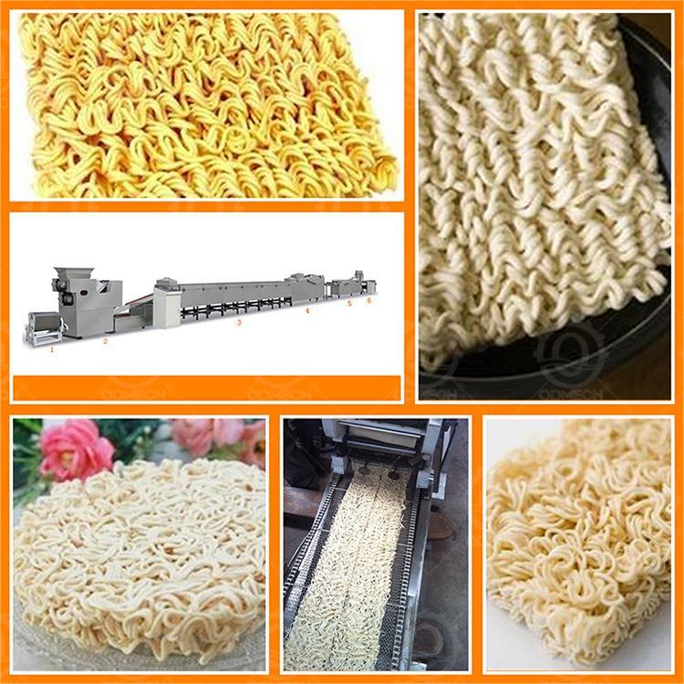 Máquina de Produção de Macarrão Frito EV Linha de Produção Automática de Macarrão Instantâneo