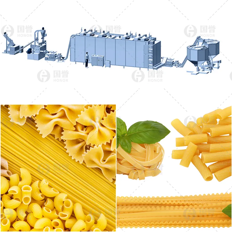Linha de Extrusão de Macarrão Automática Linha de Formação de Massa