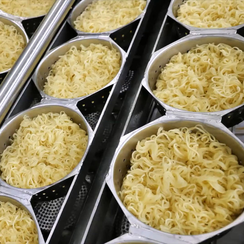 Fornecedor de Força Ss410 Fritadeira de Macarrão Instantâneo Personalizada para Máquinas de Fritar Macarrão