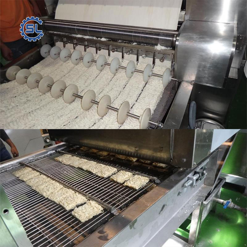 Incrível Processo de Fabricação de Ramen Linha de Produção de Noodles Instantâneos Coreanos