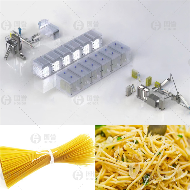 Máquina de Fazer Macarrão Espaguete Fresco / Linha de Produção de Extrusão de Macarrão da Itália