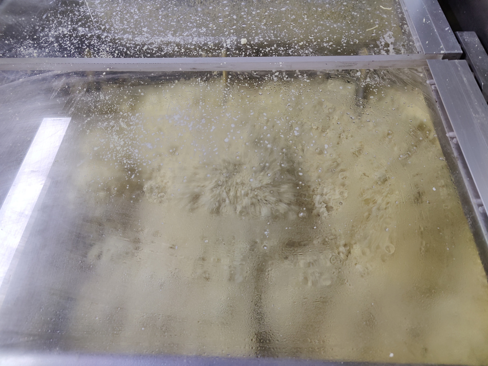 Linha de Processamento Automático de Macarrão Instantâneo em Aço Inoxidável para Uso Comercial