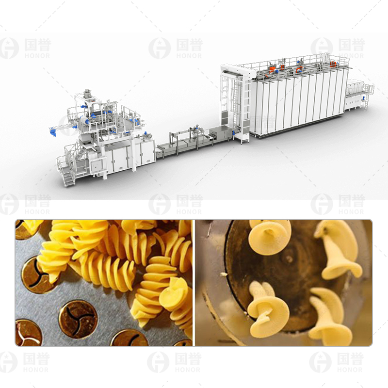 Linha de Produção de Macarrão Seco para Domicílio, Linha de Produção de Macarrão, Plantas Industriais para Macarrão Curto