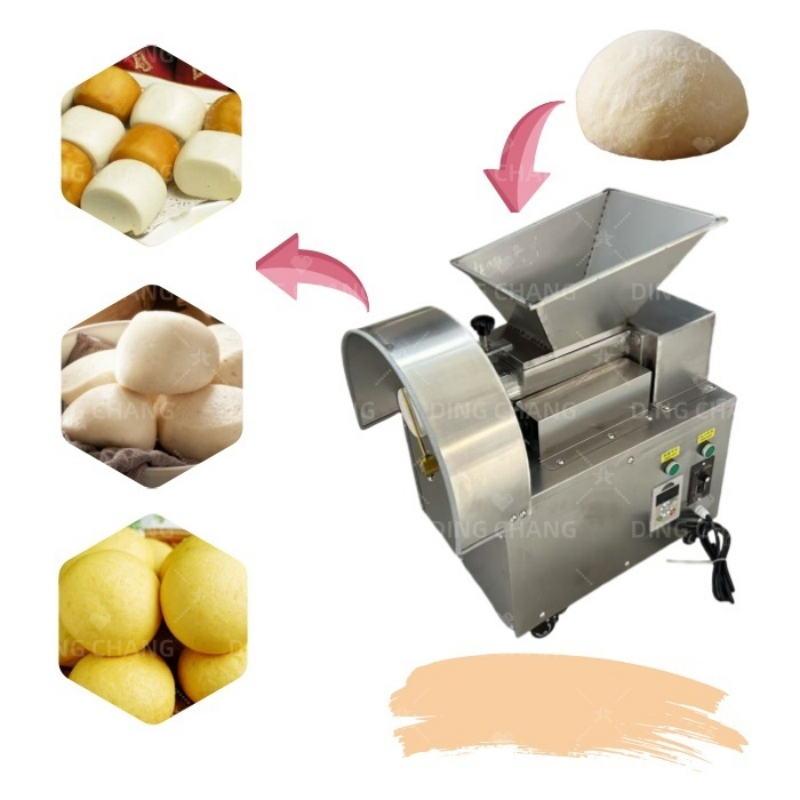 Máquina de Corte de Massa de Macarrão Fácil de Operar, Máquina Divisora de Massa de Pão Redonda, Divisora de Massa de Pão Redonda