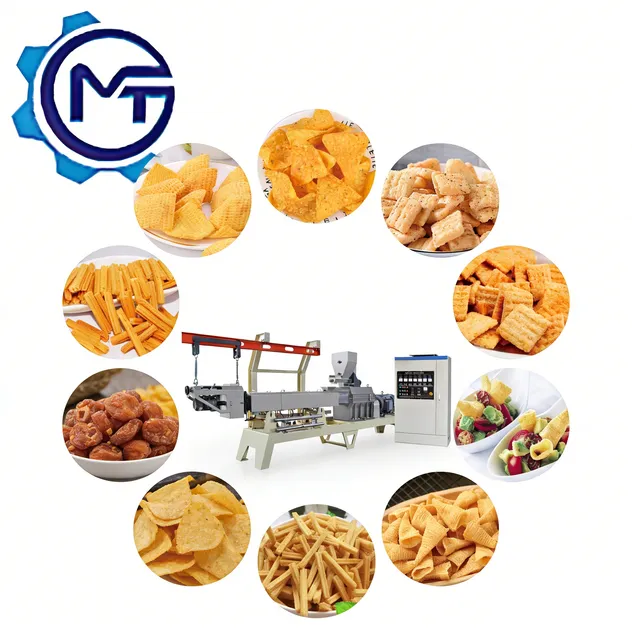 Linha de processamento Cheetos