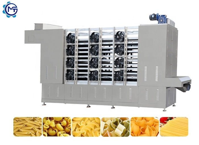 Linha de Produção de Extrusora de Alimentos para Macarrão Multifuncional com Secador e Resfriador