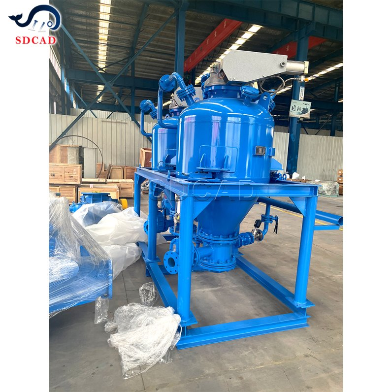 Sistema de Transporte de Cimento Pneumático Usando Bomba Fuller e Soprador Roots de Alta Pressão