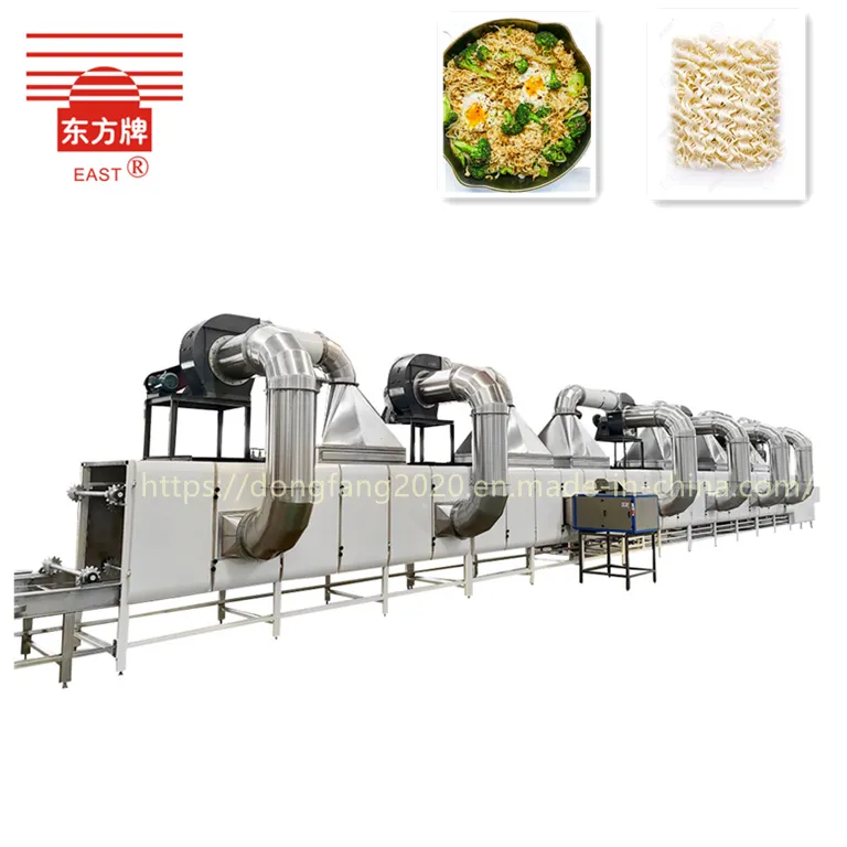 Linha de Produção de Noodles Instantâneos Secos Não Fritos com Capacidade 100000PCS