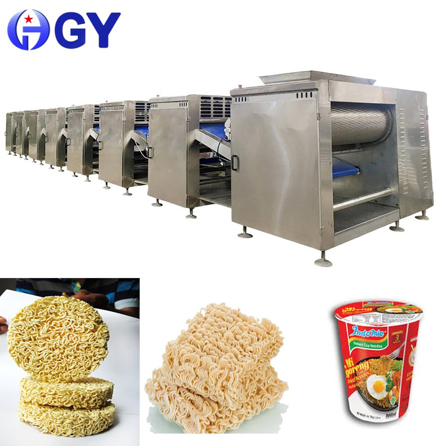 Linha de Produção de Macarrão Instantâneo em Copo e Saco à Venda Quente