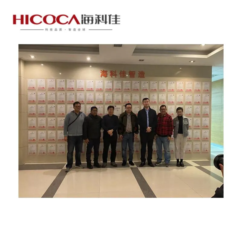 Visita de clientes à fábrica