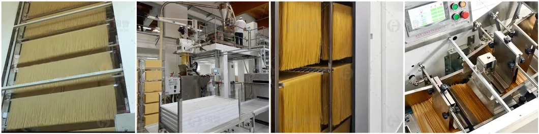 Linha de Processamento de Macarrão Automática de Alta Capacidade para Alimentos / Linha de Produção de Macarrão