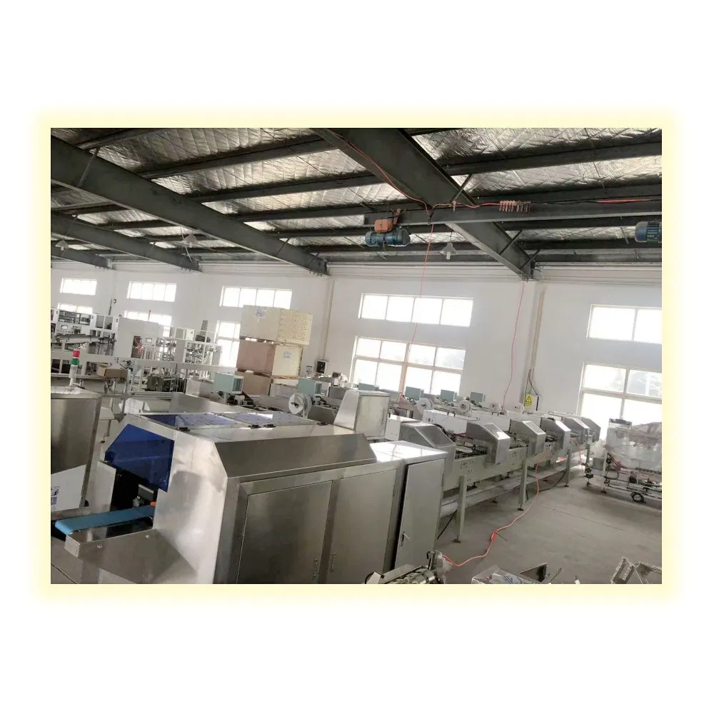 Máquina de Embalagem de Sacos Plásticos Tridimensionais para Noodles Planos, Sistema de Embalagem Tipo Almofada para Noodles Secos