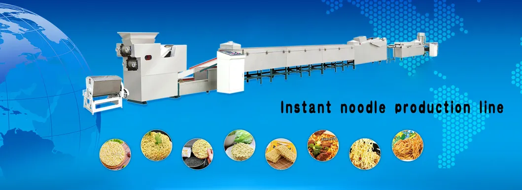 Linha de Produção de Macarrão Instantâneo Frito