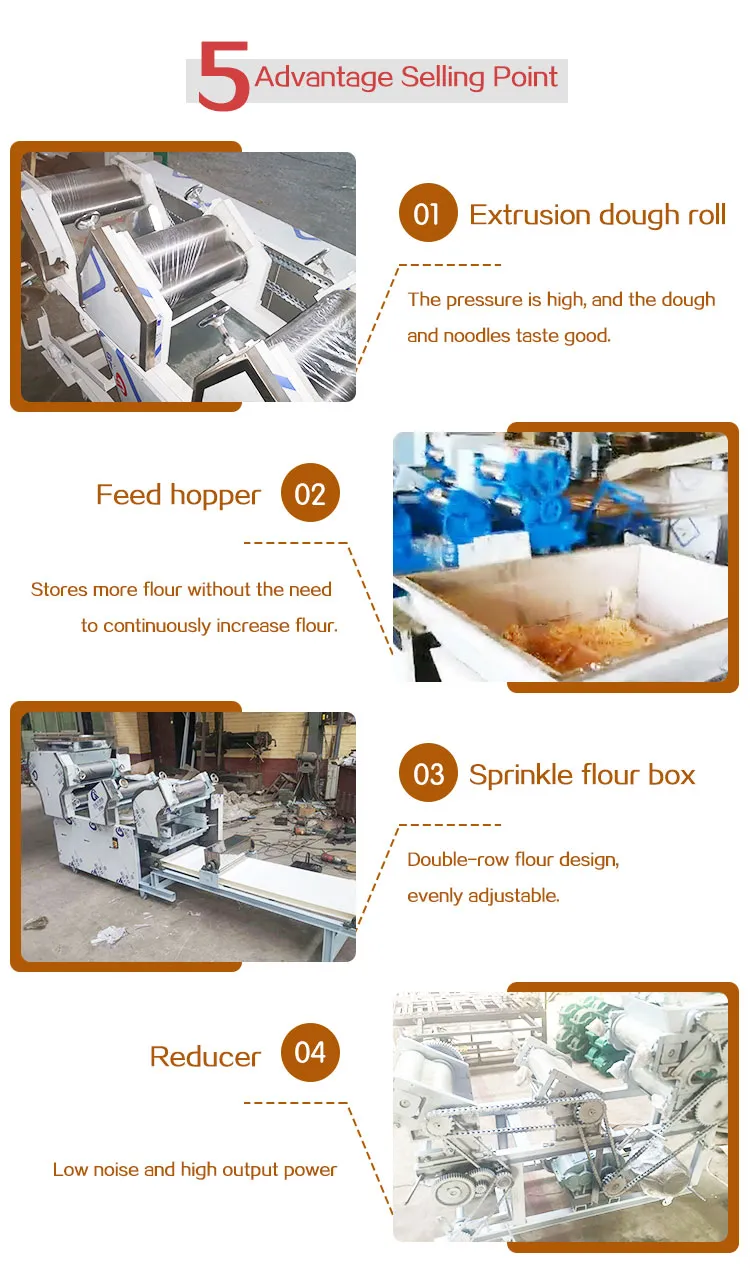 Máquina Automática de Udon Soba Equipamento de Processamento de Ramen Linha de Produção de Noodles Frescos Preço