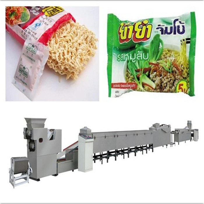 Equipamento para Fabricação de Macarrão Frito/Não Frito - Linha Completa de Macarrão Instantâneo em Saco de Barril