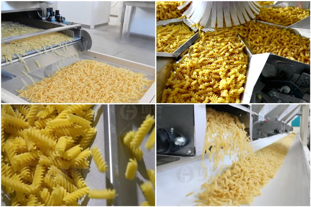 Linha de Processamento de Macarrão Automática de Alta Capacidade para Alimentos / Linha de Produção de Macarrão