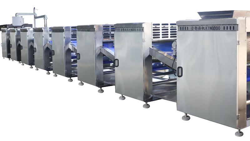 Linha de Produção de Ramen Instantâneo Sem Fritura com 100kg Misturador de Farinha de Eixo Duplo