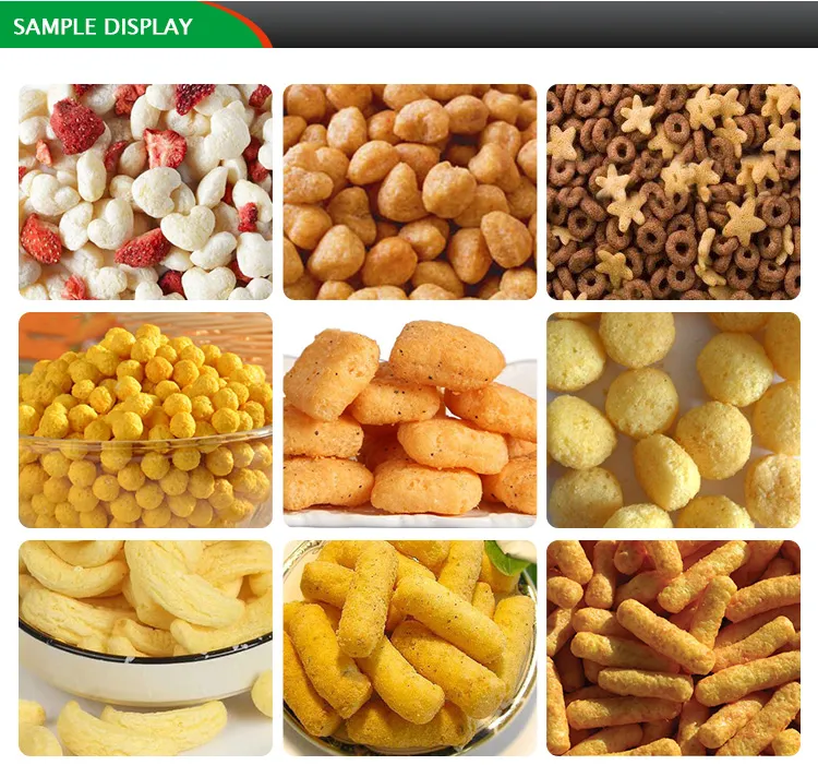 Linha de Produção de Snacks