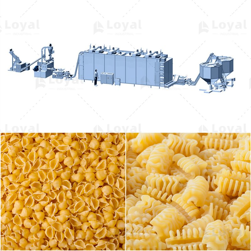 Máquina de Produção de Macarrão Linha de Produção de Massa Seca Sem Glúten Fábrica de Produção de Macarrão