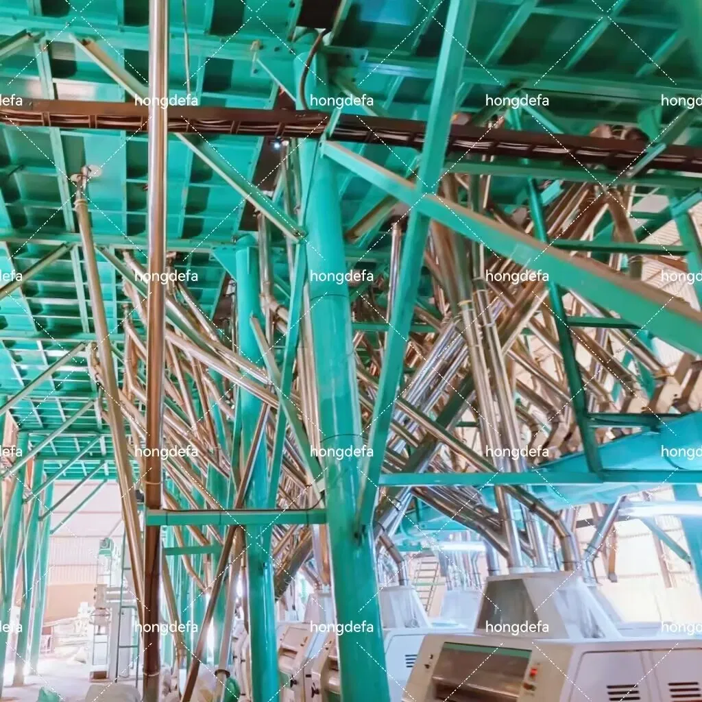 Planta de Moinho de Trigo Industrial para Produção de Farinha de Trigo e Semolina