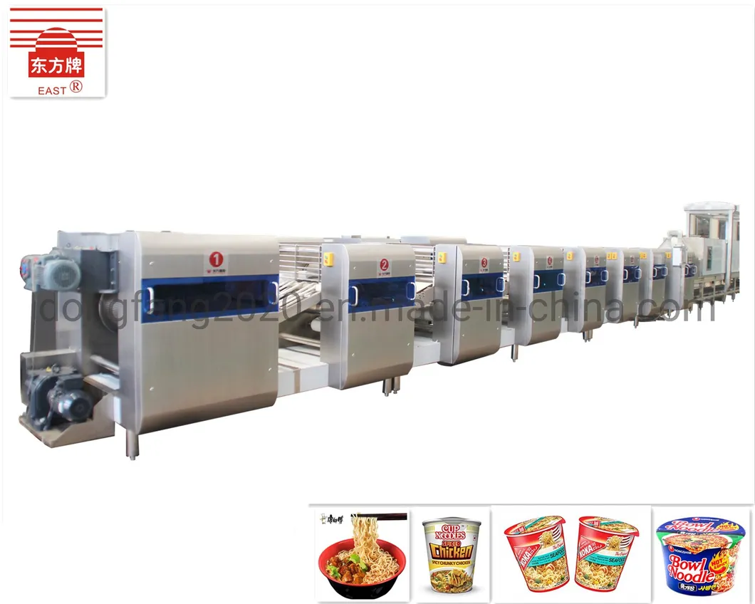 Linha de Produção de Macarrão Instantâneo Chinês Popular com Sabor de Frango
