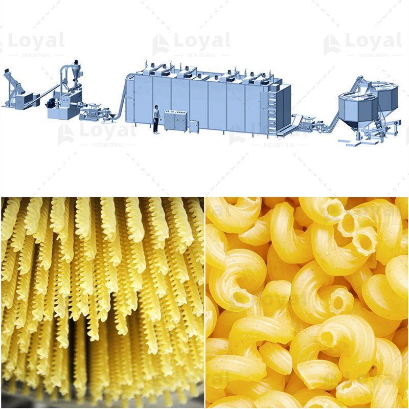 Máquina de Produção de Massas da Indústria Linhas de Produção de Massas Curta Linhas de Massas Longa Máquina de Fazer Massas Máquinas de Massas Secas