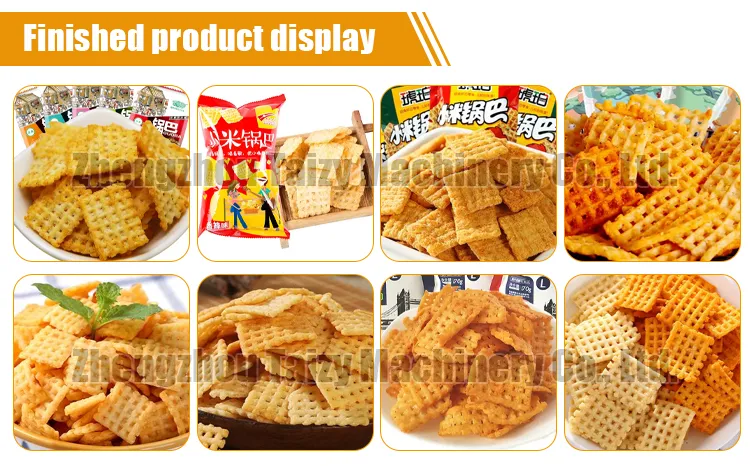 Detalhe do Equipamento de Fritura da Linha de Produção