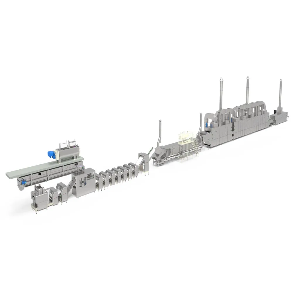 Linha de Produção de Macarrão Instantâneo com Fábrica Direta Certificada CE/ISO