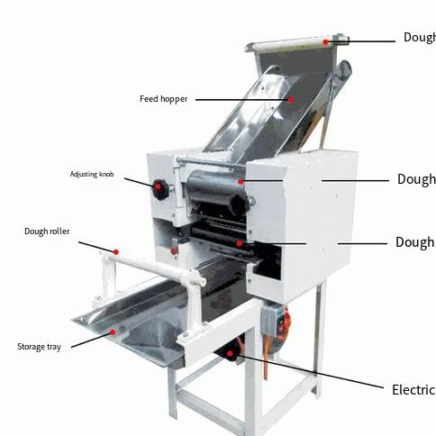 Linha de Produção de Macarrão Máquina Automática de Fazer Macarrão de Milho Máquina de Fazer Espaguete e Macarrão Máquina de Rolagem de Macarrão