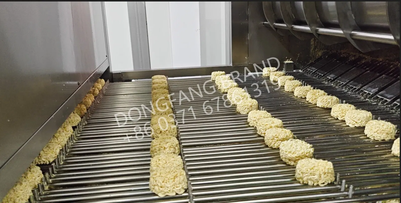 80g Fábrica de Linha de Produção de Macarrão Instantâneo Frito / Fabricante de Máquina para Fazer Macarrão Instantâneo Frito