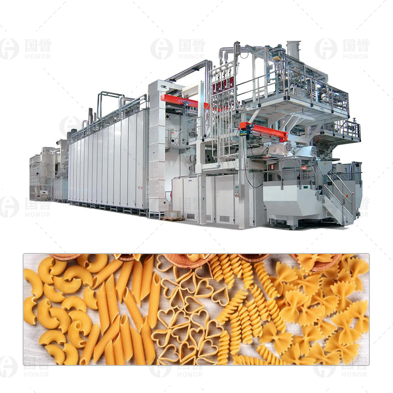 Linha de Produção de Macarrão Longo Sem Glúten - Extrusora Industrial de Macarrão em Linha Contínua