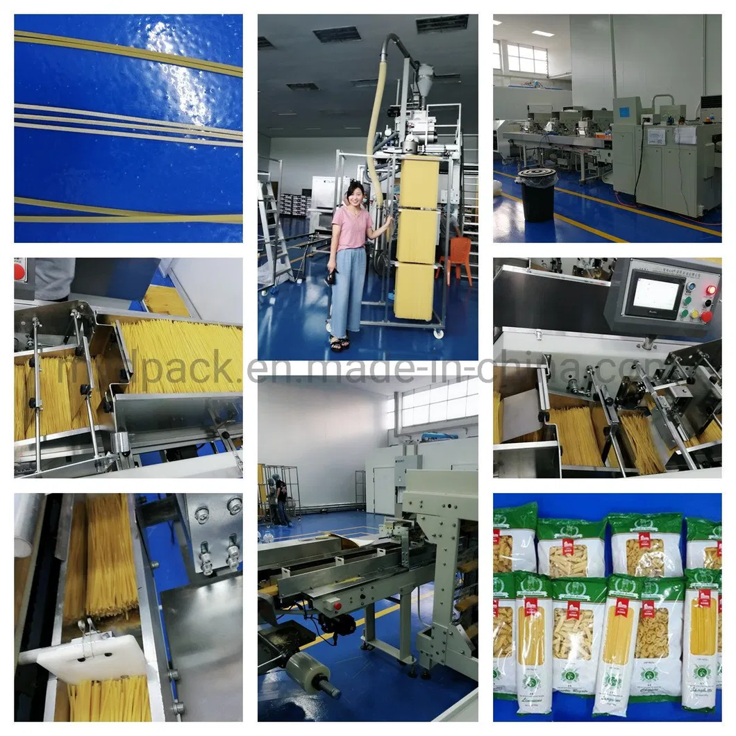 Máquina Automática de Pesagem e Embalagem de Macarrão Espaguete em Saco Plástico Máquina de Embalagem de Alimentos