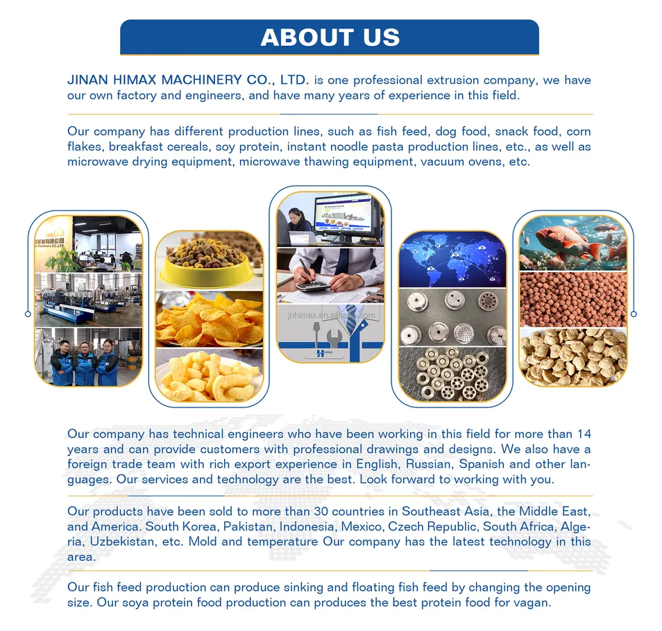 Instalações de produção de macarrão