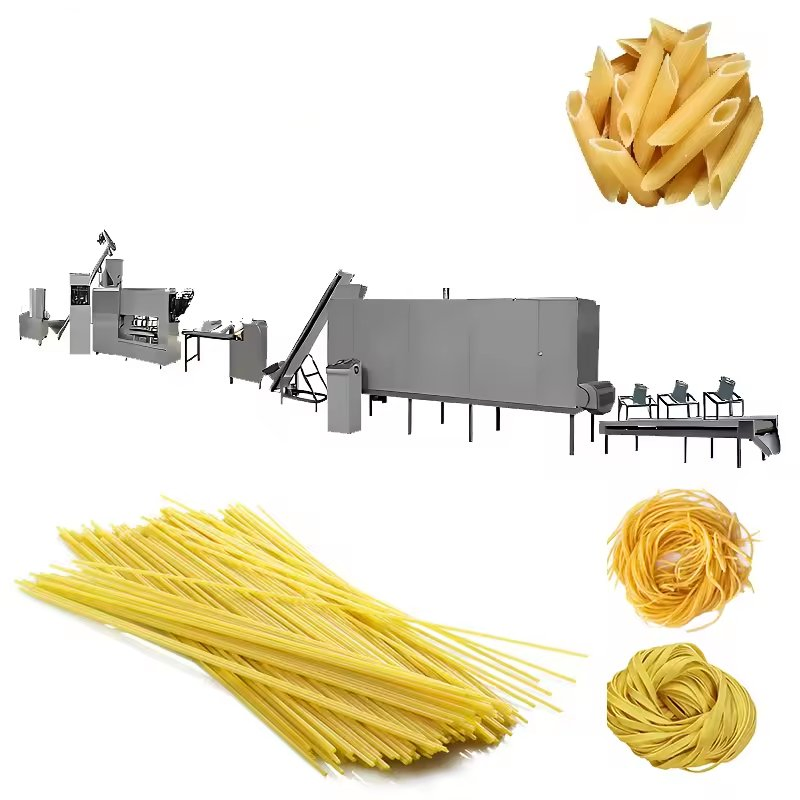 Linha de Produção de Macarrão Instantâneo Automática de Alta Produção Comercial da Itália