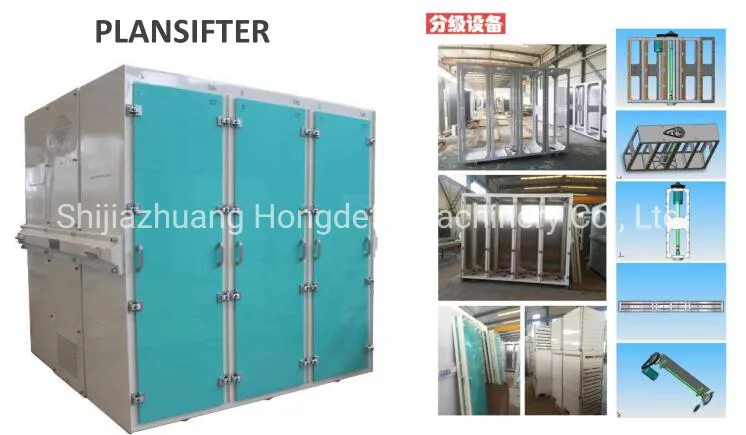 Linha de Processamento de Alimentos de Nova Tecnologia da China - Planta de Moinho de Farinha de Trigo